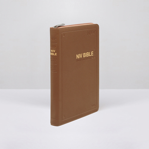 영문 NIV BIBLE - 대단본 / 지퍼 / 브라운