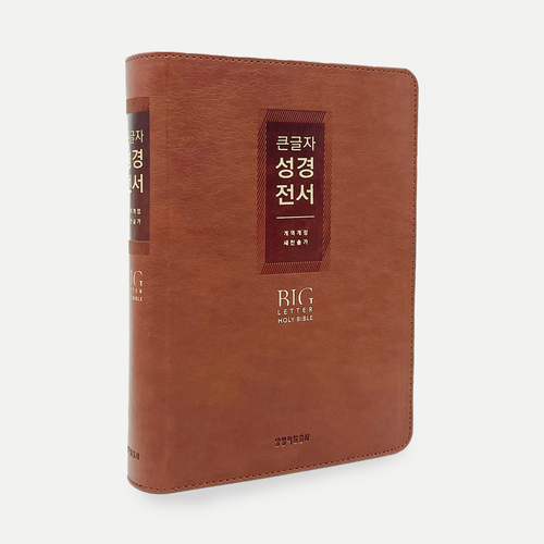 큰글자 성경전서(새찬송가) - 개역개정 / 대합본 / NKR 72EWXU / 브라운