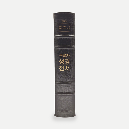 천연가죽 큰글자 성경전서 - 개역개정 / 특강대용단본 / NKR 92EWB / 다크브라운